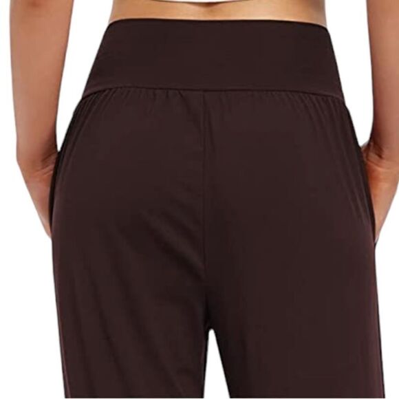 UEU Women's Cozy Comfy Lounge Pants with Pockets ~ side shirring ~ size Large - Picture 4 of 12